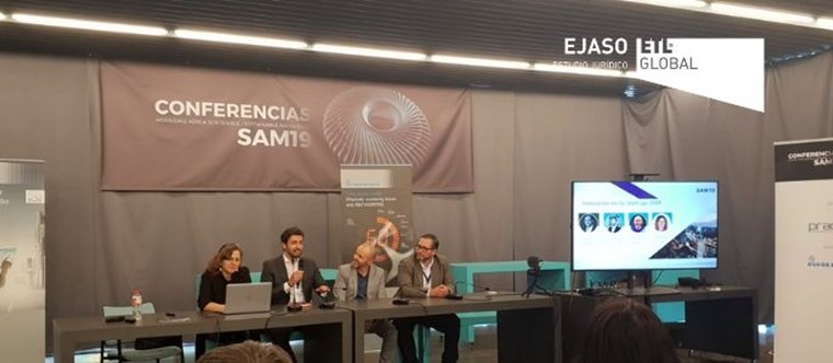 Participamos en SAM 19, el primer evento de Movilidad Aérea Sostenible que se celebra en España