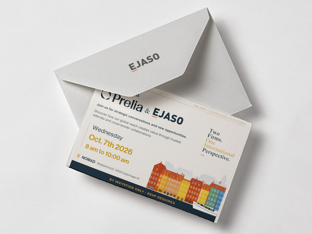 Networking Breakfast with Prelia and EJASO invitation