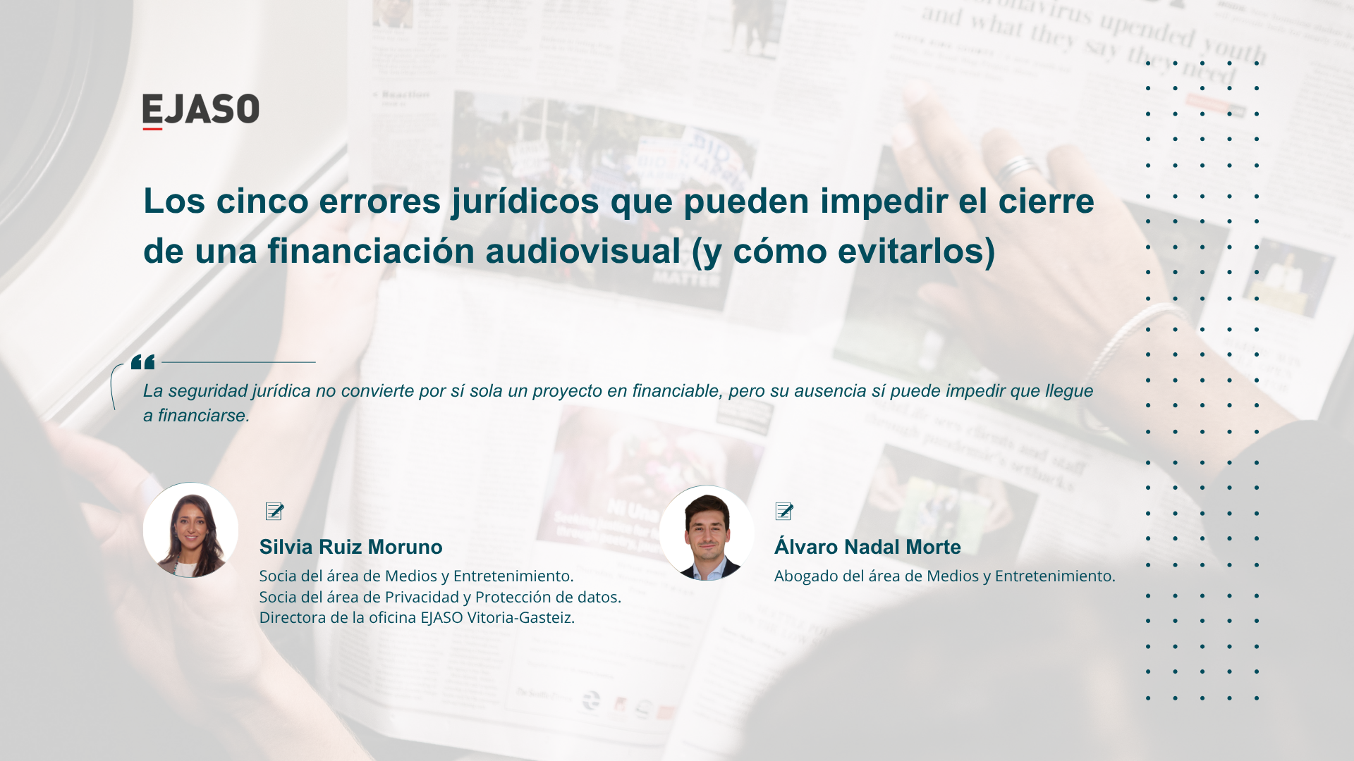 Los seis aspectos jurídicos que toda startup debería revisar antes de crecer