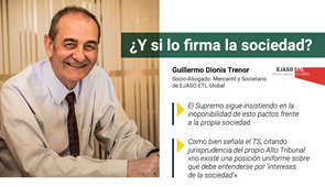 ¿Y si lo firma la sociedad? | Revista AJA