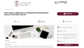 EJASO participa en el curso “Ciberfraude al Consumidor: Responsabilidades Legales y Retos para el Sector” organizado por el ICAM