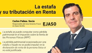La estafa y su tributación en Renta | AJA
