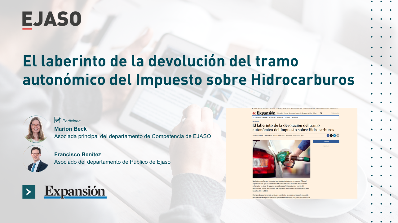 El laberinto de la devolución del tramo autonómico del Impuesto sobre Hidrocarburos.