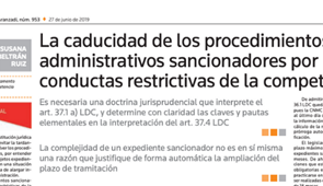 Susana Beltrán y la caducidad de los procedimientos en ACTUALIDAD JURÍDICA