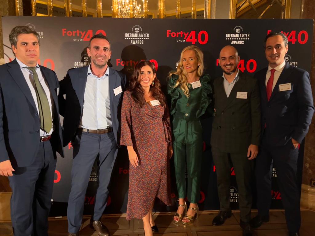 EJASO, "Team of the year startup" en los Forty under 40 Awards de IBERIAN LAWYER