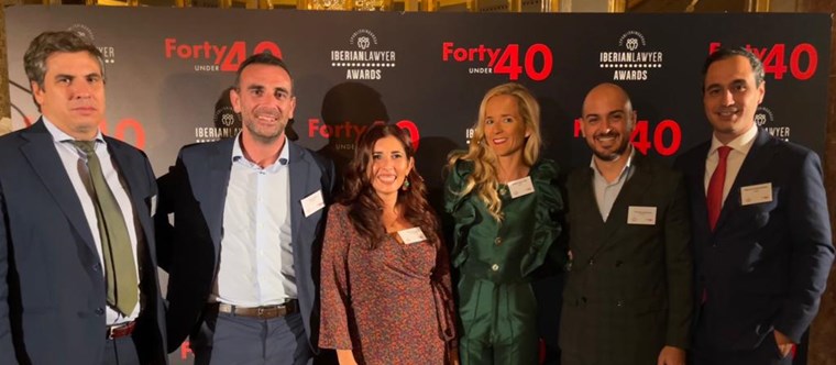 EJASO, "Team of the year startup" en los Forty under 40 Awards de IBERIAN LAWYER
