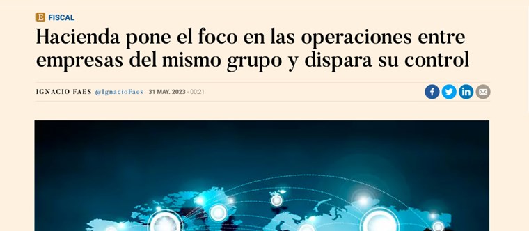 Vigilancia estricta sobre precios de transferencia: opinión de Alberto López, socio del área Fiscal, para Expansión