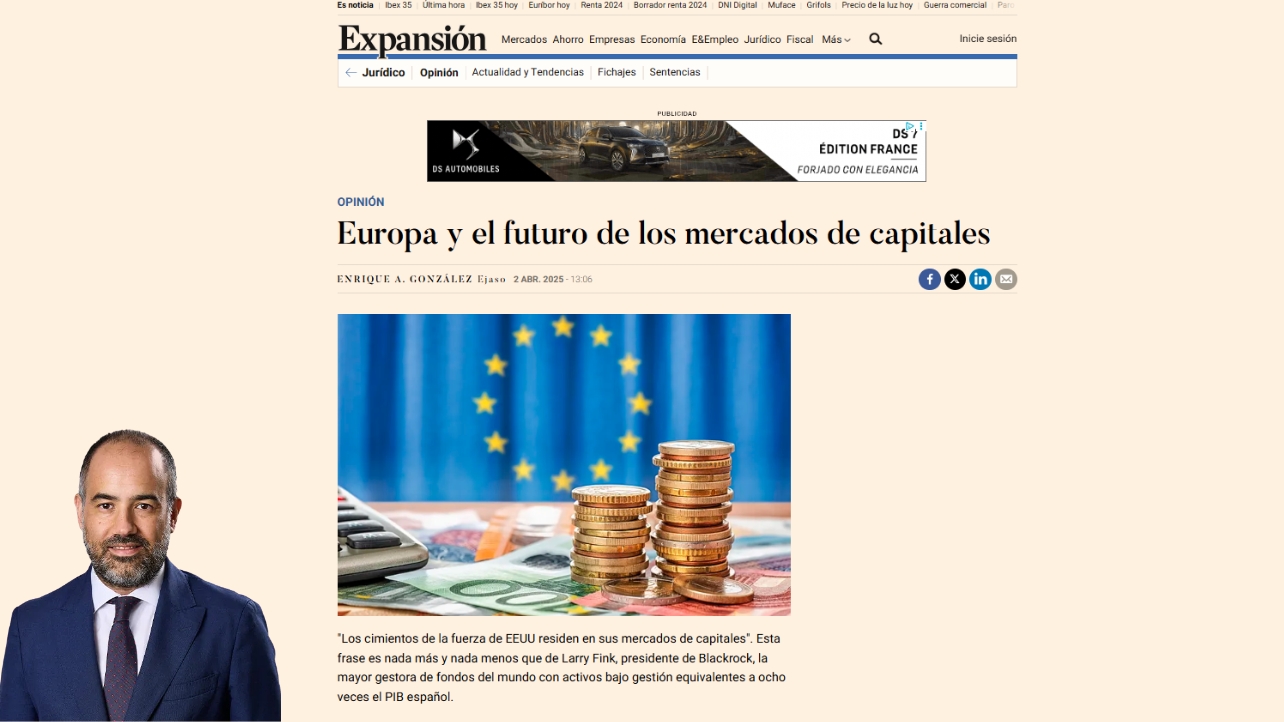 Europa y el futuro de los mercados de capitales