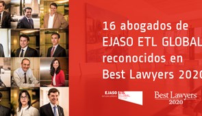 El ranking internacional Best Lawyers reconoce a dieciséis abogados de EJASO como profesionales destacados en España
