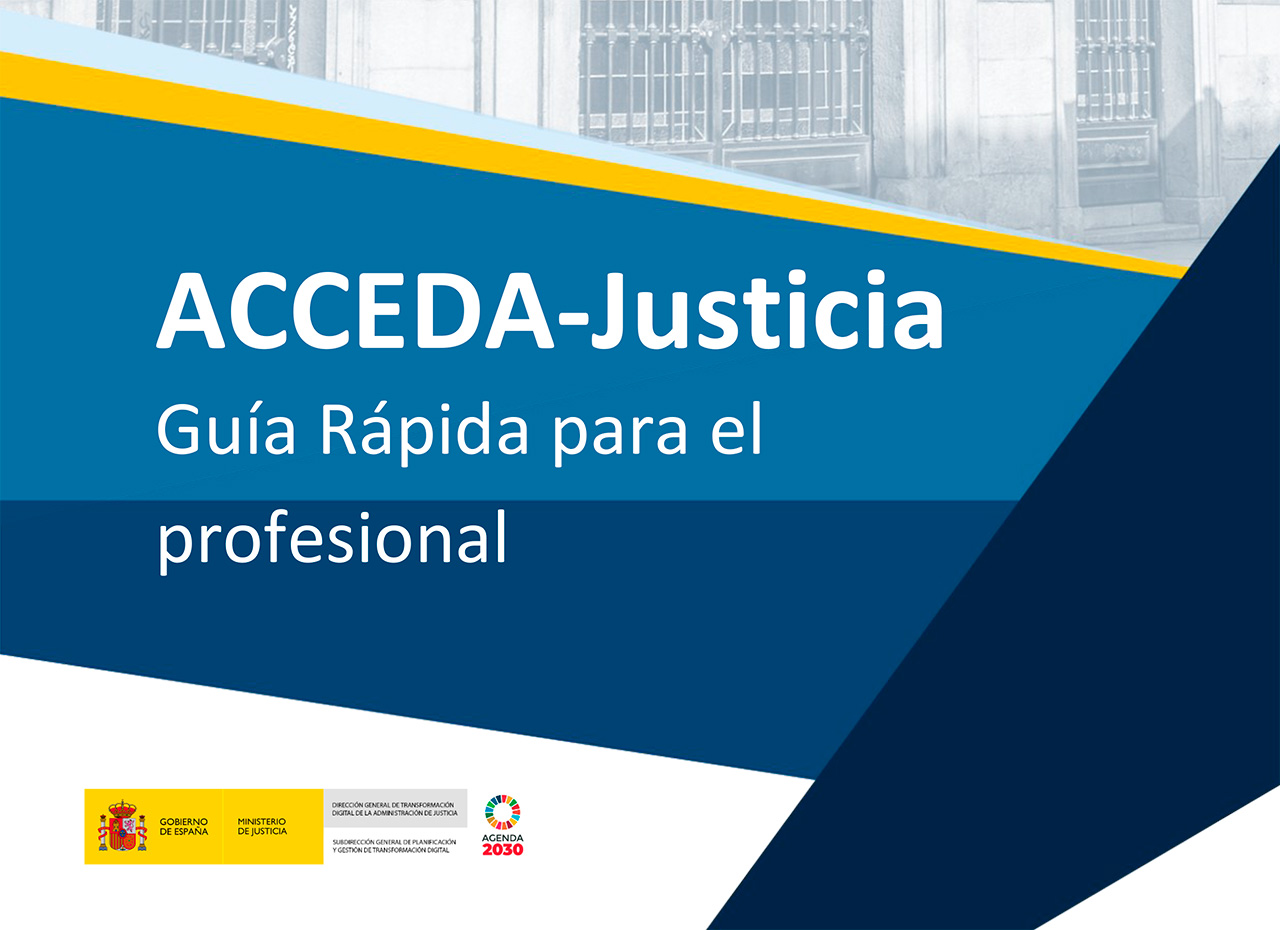 El Ministerio de Justicia implanta "ACCEDA-JUSTICIA"