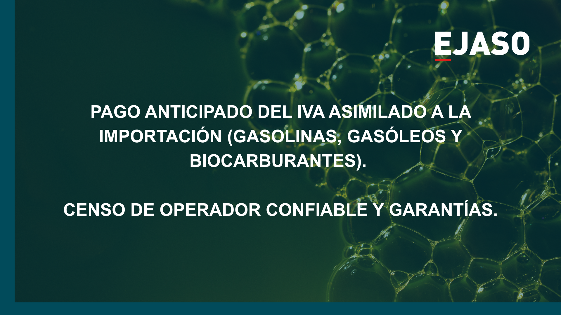 Nuevas obligaciones en el IVA asimilado a la importación en hidrocarburos: pago anticipado del 110% o garantías