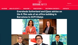 Ejaso asesora a SCPI ELIALYS  en la compra de un edificio de oficinas en Barcelona por valor de 6,75 millones de euros