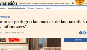 Cómo se protegen las marcas de las parodias de los "influencers" - Expansión