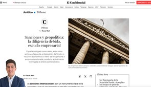 Sanciones y geopolítica: la diligencia debida, escudo empresarial