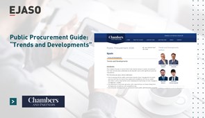 EJASO participa en la Guía “Public Procurement 2026 – Spain” de Chambers and Partners