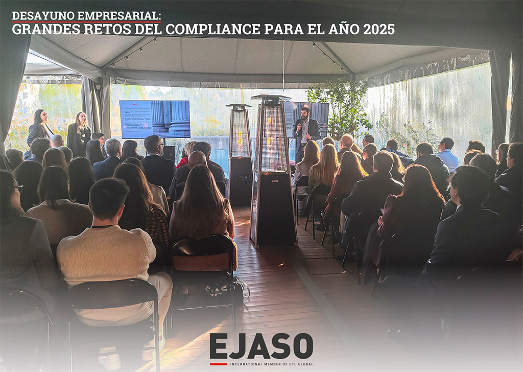 Éxito rotundo en nuestro desayuno empresarial sobre los grandes retos de Compliance para 2025