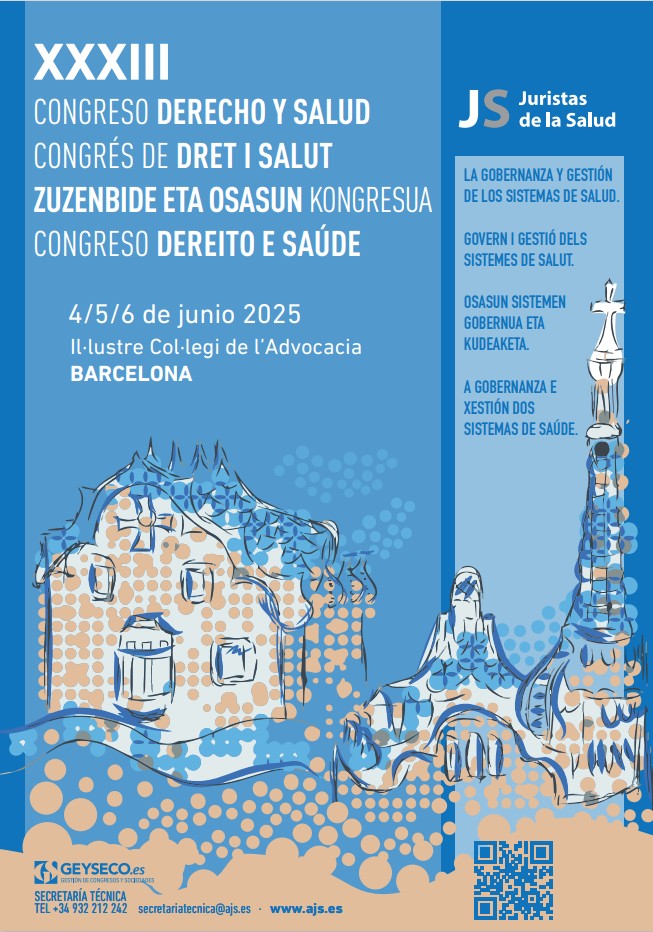 Isabel Sobrepera Millet, socia del área de Competencia en EJASO Barcelona, participará como ponente en el XXXIII Congreso de Derecho y Salud