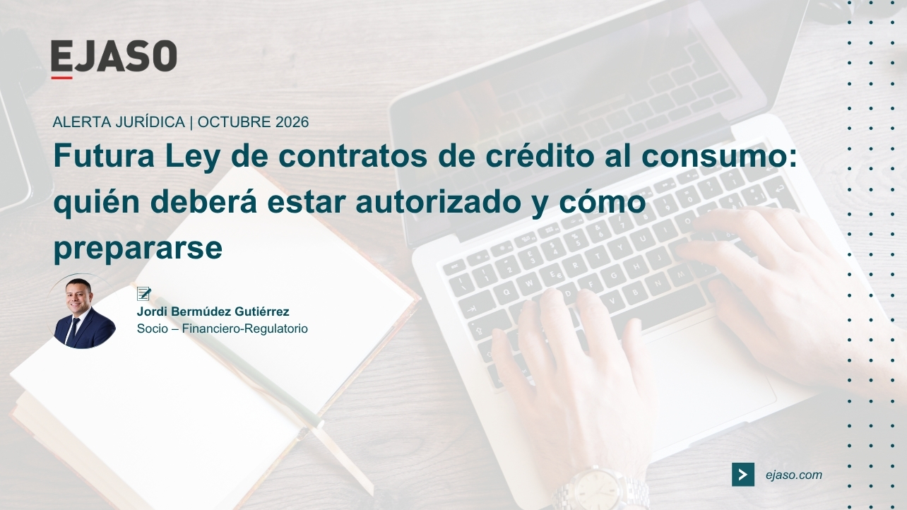 Futura Ley de contratos de crédito al consumo: quién deberá estar autorizado y cómo prepararse