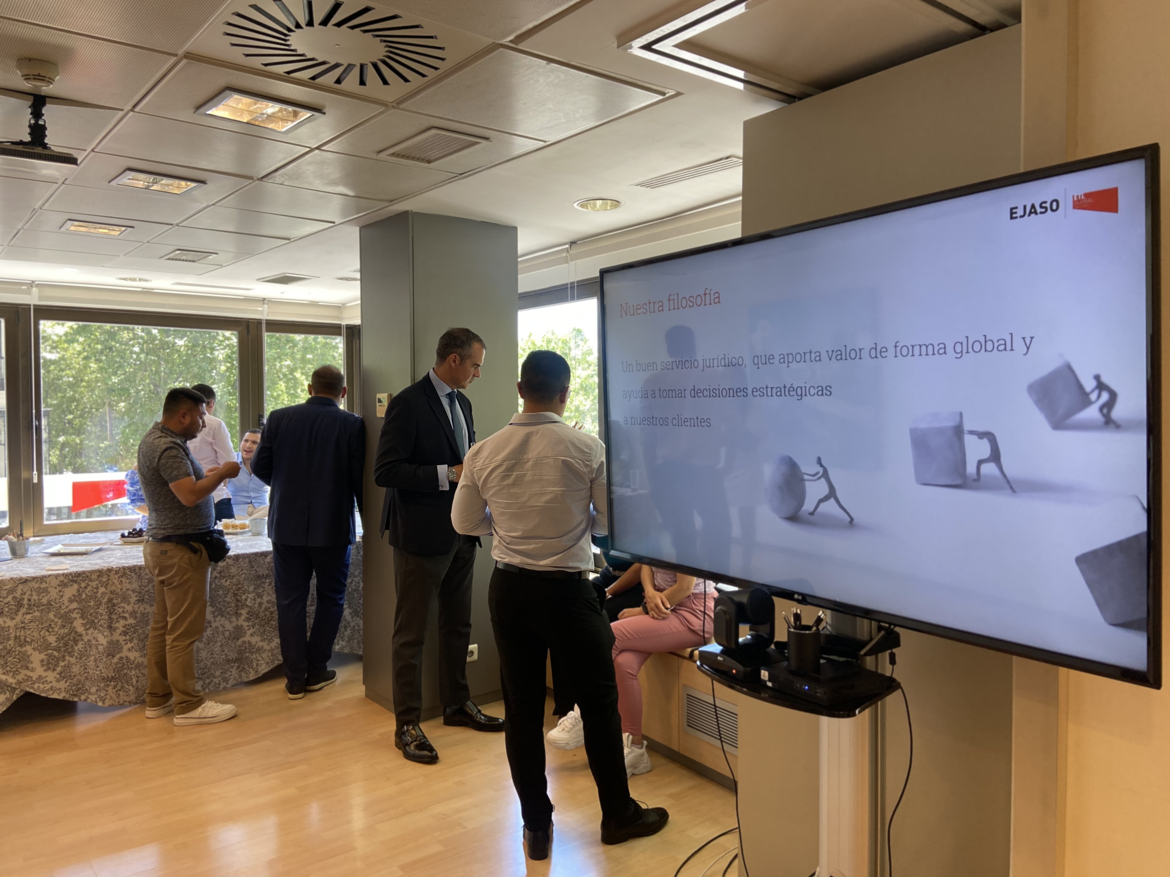 Encuentro de Ejaso con alumnos de la Universidad Sergio Arboleda de Colombia