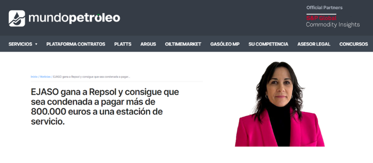 Ejaso gana a Repsol y consigue que sea condenada a pagar más de 800.000 euros a una estación de servicio | Mundopetróleo
