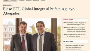 EJASO integra a Aguayo abogados. Expansión, abril 2017