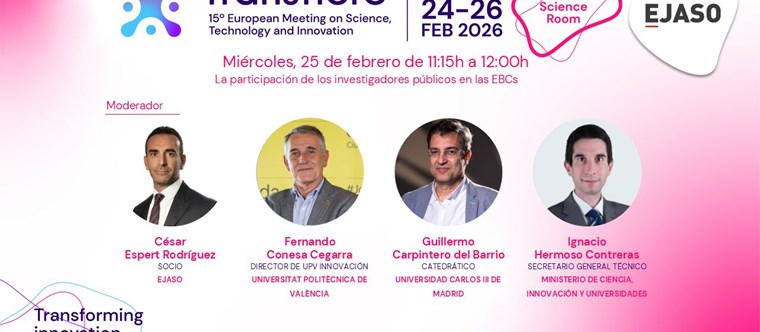 EJASO vuelve a ser patrocinador oficial de Transfiere 2026