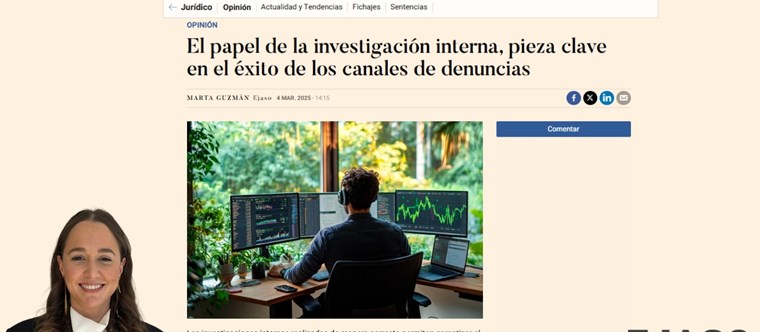 El papel de la investigación interna, pieza clave en el éxito de los canales de denuncias