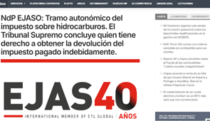 El Tribunal Supremo define quién puede reclamar la devolución del tramo autonómico del impuesto sobre hidrocarburos pagado indebidamente