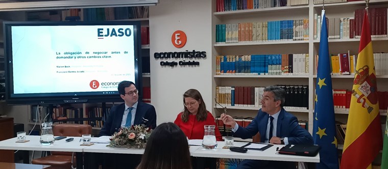 EJASO participa en una jornada organizada por el Colegio Profesional de Economistas de Córdoba, donde profundizamos sobre los Medios Adecuados de Solución de Controversias (MASC).