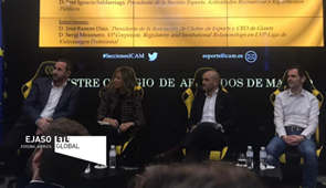 Inaugurada con éxito en el ICAM la nueva sección sobre esports, Actividades Recreativas y Espectáculos Públicos