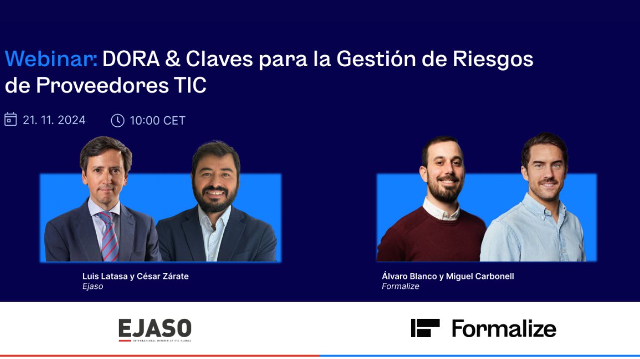 Webinar: DORA & Claves para la Gestión de Riesgos de Proveedores TIC