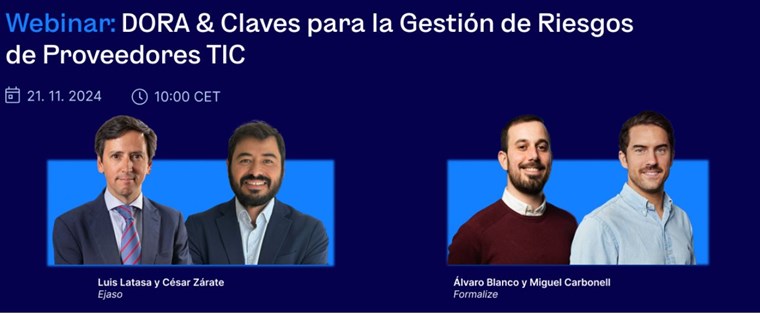 Webinar: DORA & Claves para la Gestión de Riesgos de Proveedores TIC