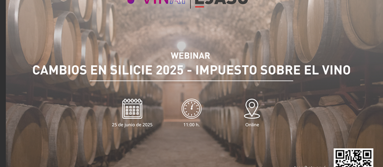 Webinar: Cambios en SILICIE 2025 - Impuesto sobre el vino