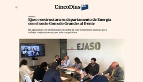 Ejaso reestructura el departamento de Energía para abordar los nuevos retos de mercado | Cinco Días