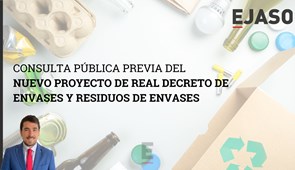 Consulta pública previa del nuevo Proyecto de Real Decreto de Envases y Residuos de Envases