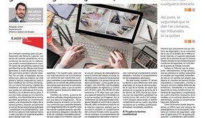 Cuando la videovigilancia en el trabajo genera inseguridad