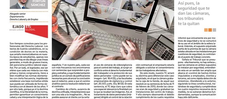 Cuando la videovigilancia en el trabajo genera inseguridad