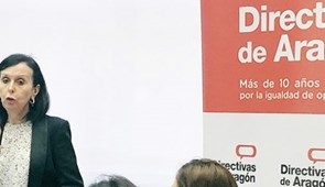 María Emilia Casas, of counsel de Ejaso, con las Directivas de Aragón