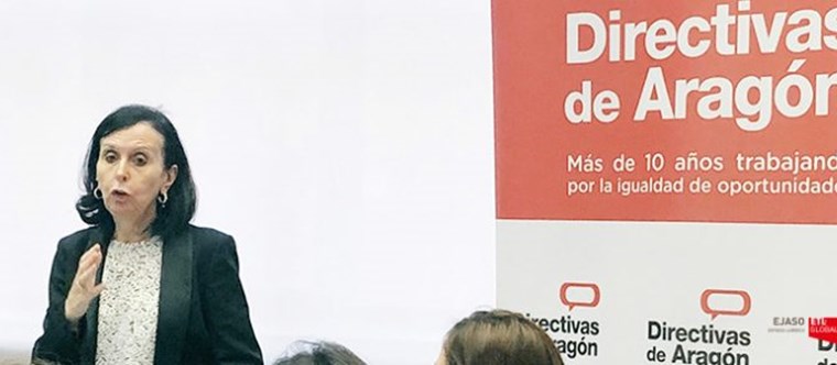 María Emilia Casas, of counsel de Ejaso, con las Directivas de Aragón