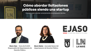 Webinar "Cómo abordar licitaciones públicas siendo una startup"