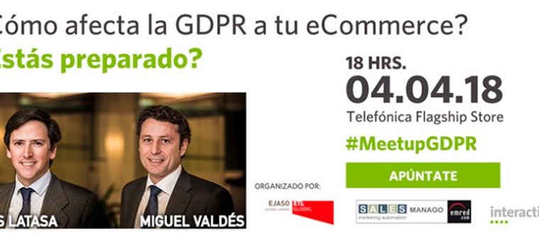 Jornada: ¿Cómo afecta la nueva Ley de Protección de Datos a tu eCommerce?
