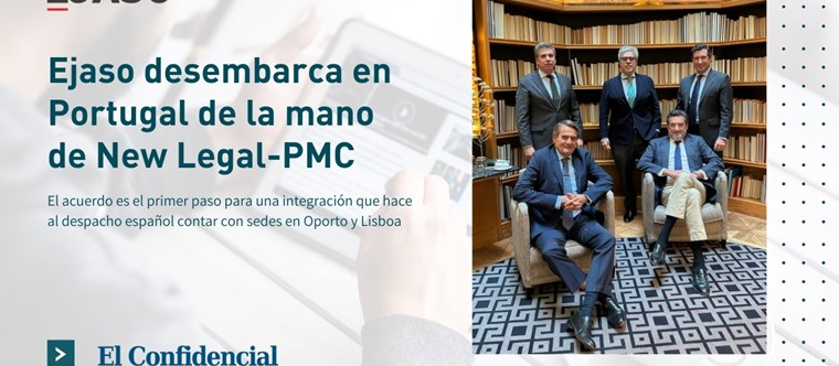 EJASO y NEW LEGAL-PMC sellan una alianza estratégica en Portugal bajo la marca “PMC by EJASO”