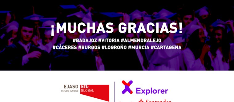 Una gran experiencia impartir talleres en Explorer 2018 del Banco Santander