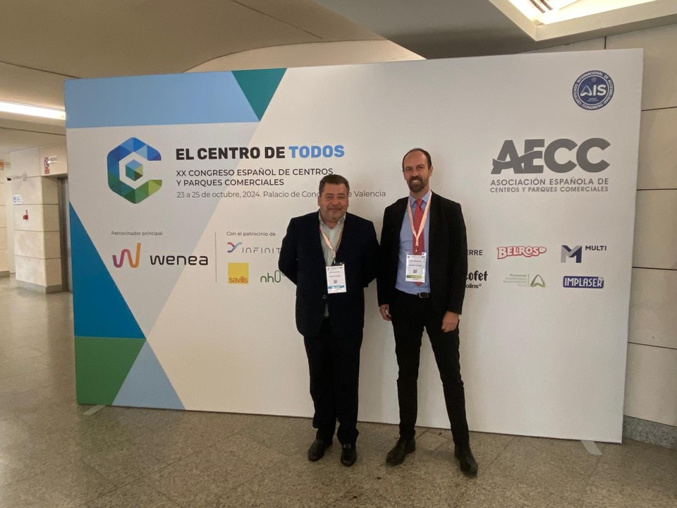 EJASO asiste al XX Congreso Español de Centros y Parques Comerciales, organizado por la AECC