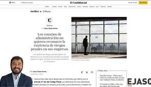 Los consejos de administración no quieren reconocer la existencia de riesgos penales en sus empresas - El Confidencial