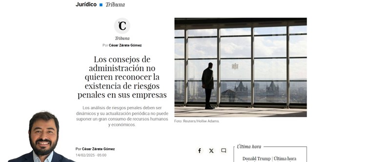 Los consejos de administración no quieren reconocer la existencia de riesgos penales en sus empresas - El Confidencial