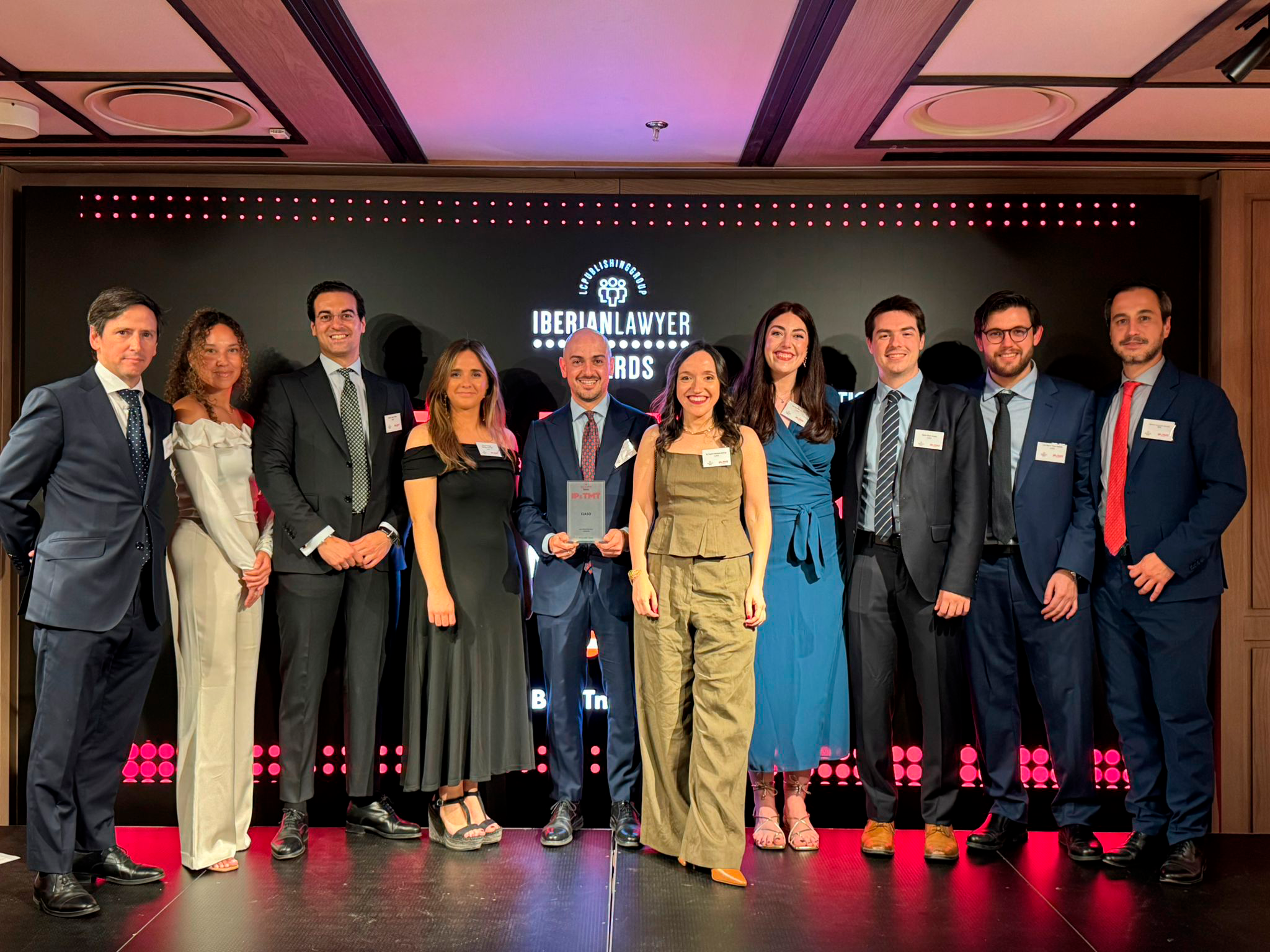 EJASO ha sido reconocido como "Law firm of the Year E-Sports" en los Iberian Lawyer IP & TMT Awards 2025
