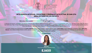 Inteligencia Artificial, privacidad y propiedad intelectual se dan cita en el entorno de los Esports