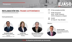 Desayuno empresarial: Reclamación del tramo autonómico