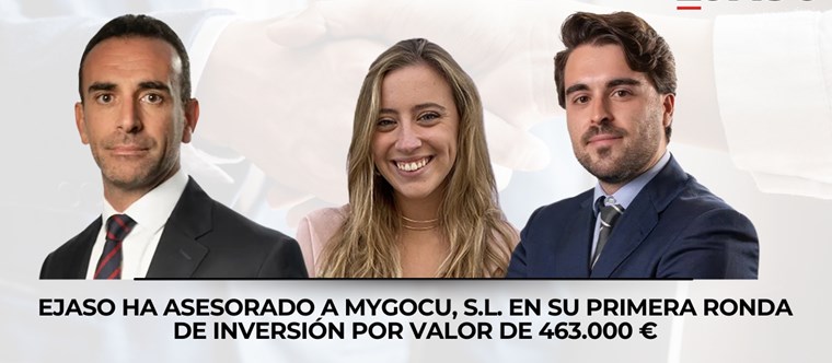 EJASO ha asesorado a Mygocu, S.L. en su primera ronda de inversión por valor de 463.000 €